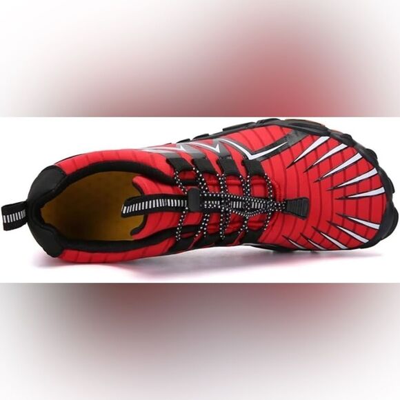 HIKE Barefoot Barekick Explorer Healthy&NonSlip Shoes(Unisex)size8.5 Blk/Red Nwt - Picture 5 of 11